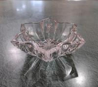 Vintage Waterford Crystal Marquis Snowflake Bowl, Candy Dish, Candle Holder, Trinket Dish