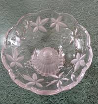 Vintage Mikasa Garden Terrace Round Footed Bon Bon Compote, Mikasa Candy Dish