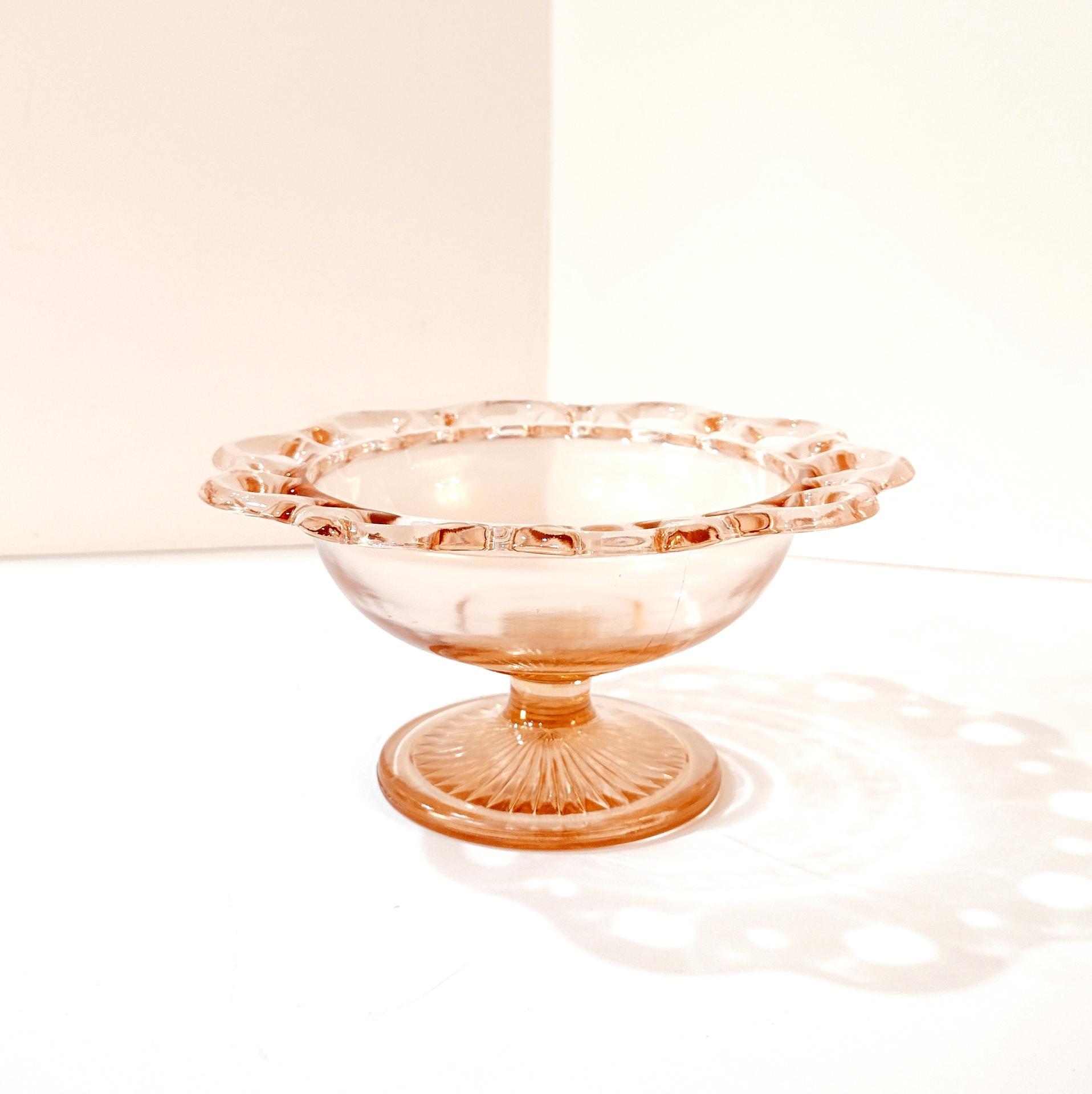 Vintage Anchor Hocking Pink Depression Glass Bowl 2024