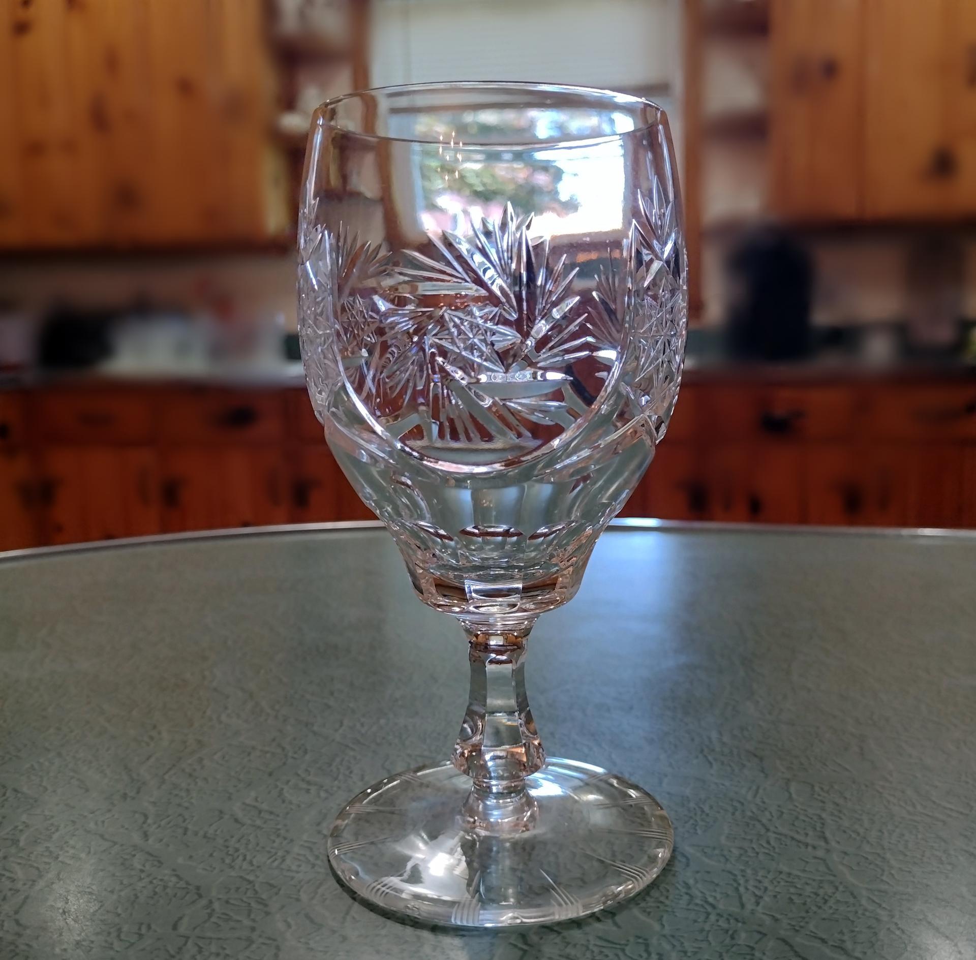 ON HOLD Vintage hand swung glassware deals