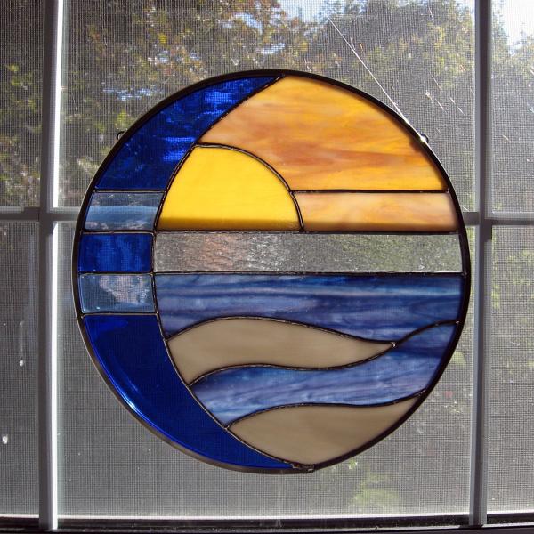 Beach Stained Glass Patterns: A Vibrant Journey Through Coastal Artistry